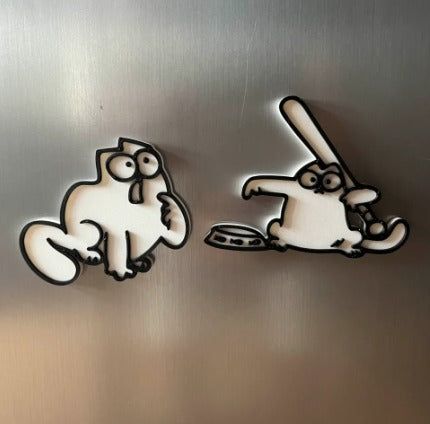 Imanes Gato para refigerador