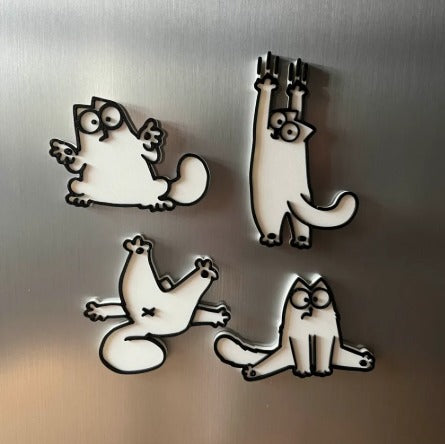Imanes Gato para refigerador