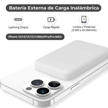 Bateria Magnetica Iphone y Android