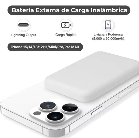 Bateria Magnetica Iphone y Android